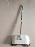 胖東來(lái)同款拖把手推式掃地吸塵器免掃地機洗拖一體拖地機家用拖把 沁藍配二布 曬單實(shí)拍圖