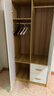 勝萊特家用儲物柜臥室簡(jiǎn)易衣櫥出租房宿舍木質(zhì)對開(kāi)門(mén)衣柜 曬單實(shí)拍圖