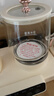 泉爾思（Quanersi）泉爾思二代數顯分體式雙杯養生壺（陶瓷款） 米白色 1L 陶瓷杯400ML玻璃杯600ML 曬單實(shí)拍圖