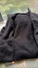 加絨加厚搖粒絨外套男女同款校服神器冬立領(lǐng)保暖雙面抓絨內膽上衣 黑色 2XL 【男士拍大一碼】 120-132斤 曬單實(shí)拍圖