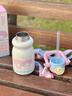 三麗鷗（SANRIO）保溫杯兒童女生卡通可愛(ài)316不銹鋼便攜雙飲吸管水杯 美樂(lè )蒂【一蓋雙飲+背帶+掛件】 曬單實(shí)拍圖