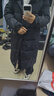 京東京造羽絨服男25秋冬新款90鴨絨衣服長(cháng)款寬松連帽保暖外套 黑色 XL 曬單實(shí)拍圖