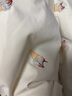 鴨鴨（YAYA）鞠婧祎同款騏驥紅羽絨服女短款2025冬季新款時(shí)尚甜美印花保暖外套 米白色 【明星同款/冰淇淋系列】 M (160/84A) 曬單實(shí)拍圖