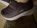 足力健老人鞋冬季一腳蹬保暖棉鞋情侶款男女鞋防滑耐磨男鞋休閑百搭女鞋 深灰 加絨 （男款） 39 (245mm) 男鞋 曬單實(shí)拍圖