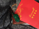 虎印綠瑪瑙招財貔貅吊墜項鏈玉石玉髓佩納財皮丘吉祥男女款首飾品 左彎頭-男貔貅(綁好黑繩) 曬單實(shí)拍圖