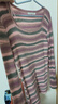 唐獅（TonLion）2025秋冬女圓領(lǐng)條紋長(cháng)袖打底衫 曬單實(shí)拍圖