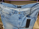 太平鳥(niǎo)男裝牛仔褲夏潮男士復古美式男孩休閑褲緊身簡(jiǎn)約 牛仔藍色第一批（緊身收腳） 35 曬單實(shí)拍圖