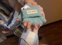 曇蓓漫嬰兒手套翻蓋冬男女兒童幼兒寶寶1-3歲加絨保暖恐龍半指爬行手套 翻蓋小恐龍手套【綠色】 【適合0-3歲寶寶】 曬單實(shí)拍圖