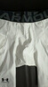安德瑪（Under Armour）HeatGear 男訓練健身運動(dòng)高彈緊身短褲1361602 白色100 M 曬單實(shí)拍圖