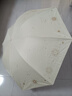 天堂傘新品黑膠防曬防紫外線(xiàn)太陽(yáng)傘遮陽(yáng)便攜折疊晴雨傘女兩用男士 閃耀星河-米白色 曬單實(shí)拍圖
