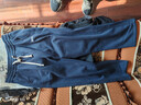 吉普（JEEP）美國正品高端垂感休閑褲春秋男士痞帥闊腿寬松直筒褲運動(dòng)衛褲秋冬 藏青色 加絨 【國際大牌】 XL  【適合145斤左右】 曬單實(shí)拍圖