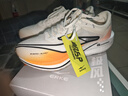 鴻星爾克（ERKE）極風(fēng)2跑步鞋男款新款競訓跑鞋防滑緩震運動(dòng)鞋體測男鞋 橙風(fēng)破浪-微晶白/競技橙 41 曬單實(shí)拍圖