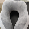 九百U型枕護頸枕記憶棉飛機旅行汽車(chē)頭枕車(chē)用靠枕午睡枕午休枕頭便攜 U型枕 【U峰護頸 灰色】 曬單實(shí)拍圖