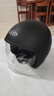 AD新國標認證電動(dòng)車(chē)頭盔男女士四季通用電瓶車(chē)安全帽男款冬季保暖防霧騎行半盔女夏季內置鏡片復古盔 新國標【啞黑】透明鏡 均碼 曬單實(shí)拍圖