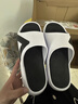 匹克（PEAK）匹克態(tài)極運動(dòng)拖鞋男新款官方正品籃球拖鞋戶(hù)外情侶沙灘涼拖 大白/黑色(男款)拍大一碼更舒適 40 曬單實(shí)拍圖