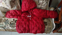 雪中飛（SNOWFLYING）女童羽絨服冬季新款時(shí)髦兒童裝韓版加厚洋氣寶寶冬裝輕薄外套 酒紅色 130 cm 曬單實(shí)拍圖