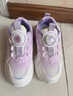 李寧熱賣(mài)兒童女童運動(dòng)鞋兒童春秋新款軟底童鞋防滑鞋子跑步鞋網(wǎng)面老爹鞋 8813紫色 雙網(wǎng) 26 碼鞋內長(cháng)16.3CM 曬單實(shí)拍圖