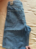 Levi's李維斯工裝25新款巴恩風(fēng)男士568休閑寬松直筒牛仔短褲 淺藍色 29 曬單實(shí)拍圖