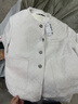 UR2025秋季新款女裝小香紐扣肌理感短款呢料外套UWG150148 本白 S 曬單實(shí)拍圖