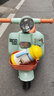 愛(ài)貝高兒童電動(dòng)摩托車(chē)三輪車(chē)男女孩寶寶電瓶車(chē)可坐人充電小童車(chē)周歲禮物 綠【單驅+6V4.5電瓶+動(dòng)感音樂(lè )】 曬單實(shí)拍圖