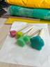 海綿印章拓印繪畫(huà)工具創(chuàng  )意套裝圓形蘑菇頭海綿畫(huà)刷海綿棒兒童美術(shù)材料手工diy涂鴉印泥幼兒園畫(huà)畫(huà)水彩畫(huà) 蘑菇畫(huà)刷+彩色畫(huà)刷【共10支】 曬單實(shí)拍圖