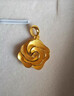 周生生永系列 幸?；倒寤S金吊墜 足金掛飾不含項鏈 72931P計價(jià) 3.27克(含工費130元) 曬單實(shí)拍圖