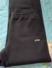 李寧（LI-NING）運動(dòng)褲女款新款直筒薄款舒適透氣修身顯瘦棉質(zhì)衛褲平口百搭女褲 曬單實(shí)拍圖