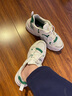 斯凱奇（Skechers）踏浪丨男女同款老爹鞋小白鞋網(wǎng)面學(xué)院風(fēng)情侶款運動(dòng)鞋增高 森林綠/OFWT（男款） 41 曬單實(shí)拍圖