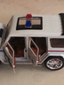 赟婭警車(chē)玩具1:18超大號奔馳大G仿真合金越野車(chē)模型送男生日新年禮物 1:18奔馳大G警車(chē) 曬單實(shí)拍圖