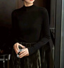 貓人針織衫女長(cháng)袖半高領(lǐng)打底衫內搭秋冬毛衣2025年新款高級感中領(lǐng)上衣 曬單實(shí)拍圖