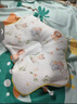 婧麒（JOYNCLEON）小米定型枕嬰幼兒0到6個(gè)月新生兒寶寶圓頭枕頭矯正頭型糾正枕 【小米填充】枕套可拆洗-動(dòng)物叢林【7A抗菌】 41x29x0cm 曬單實(shí)拍圖