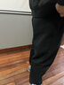 安踏加絨運動(dòng)褲男2025年秋冬季寬松長(cháng)褲休閑褲束腳褲子男士衛褲籃球褲 -1基礎黑/加絨加厚【拉鏈口袋】 2XL (185) 適合160-180斤 曬單實(shí)拍圖