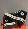 匡威（Converse）官方 寬版1970S經(jīng)典帆布男女休閑運動(dòng)鞋黑色162050C 常規鞋型/162050C 41.5 曬單實(shí)拍圖