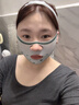 FODRK【han國小星面料】提拉面罩綁帶面雕臉部瘦法令紋睡覺(jué)臉v臉提升面部提拉神器v臉繃帶面雕美容儀 【內輪廓+外輪廓】結合睡眠面罩-冰灰色 曬單實(shí)拍圖