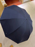 天堂傘加大三人折疊傘晴雨兩用傘防曬防紫外線(xiàn)太陽(yáng)傘男女士商務(wù)遮陽(yáng)雨傘 【十骨加大花邊】藏青 曬單實(shí)拍圖