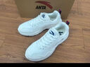 安踏男鞋運動(dòng)鞋子男春秋季皮面透氣休閑鞋防滑耐磨老爹鞋男款 象牙白-2 42 曬單實(shí)拍圖