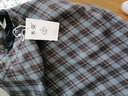 木榮格子毛呢半身裙女秋冬2025新款復古高腰中長(cháng)款開(kāi)叉a字包臀一步裙 咖格 XL (建議112-122) 曬單實(shí)拍圖