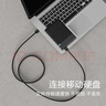 畢亞茲 高速USB3.0數據線(xiàn)公對公 5米 雙頭移動(dòng)硬盤(pán)盒高速傳輸數據線(xiàn) 筆記本散熱器車(chē)載MP3連接線(xiàn) XL10-5m 曬單實(shí)拍圖