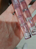 悠珂思（ukiss）透明水光唇油2ml #01白桃沁水 鏡面精華保濕唇釉唇蜜 生日禮物 曬單實(shí)拍圖