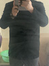 真維斯（Jeanswest）德絨長(cháng)袖T恤7A級抗菌冬季保暖內穿秋衣男女同款雙面絨打底衫 黑#ZS純色 5XL 曬單實(shí)拍圖