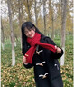 智宙紅色圍巾女2025冬季新款韓系高級感氛圍感女士保暖學(xué)生情侶圍脖套 圍巾-酒紅【防風(fēng)保暖】 曬單實(shí)拍圖