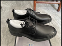 海瀾之家皮鞋男款高端真皮秋冬季商務(wù)正裝德比鞋男士加絨增高新郎結婚鞋子 黑色 42 曬單實(shí)拍圖