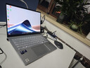 華碩靈耀14 2025國家補貼20%全新酷睿Ultra9 2.8K 120Hz OLED高顏值AI輕薄筆記本電腦(285H 32G 1T)銀 曬單實(shí)拍圖