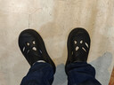 特步（XTEP）洞洞鞋男士外穿兩用沙灘鞋男軟彈厚底運動(dòng)涼鞋男 A031 正黑 42-43 曬單實(shí)拍圖