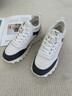 七匹狼鞋子男鞋春夏季新款男士加絨棉鞋頭層牛皮運動(dòng)休閑鞋輕軟跑步鞋 白灰 3430057 40 碼 曬單實(shí)拍圖