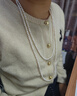 天使之淚淡水珍珠項鏈超長(cháng)160cm毛衣鏈三層珍珠素鏈5-6mm時(shí)尚秋冬氛圍禮物 曬單實(shí)拍圖