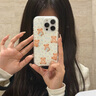 美相隨蘋(píng)果17promax手機殼iphone16pro防摔全包女款15pro可愛(ài)卡通鏈條少女新款14硅膠殼13布偶小熊手機套 單殼【潑墨星星布偶小熊】 iphone16pro 曬單實(shí)拍圖