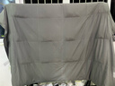 羽絨被專(zhuān)用被殼內膽半成品自充絨羽絨被殼高密防鉆絨鉆毛被芯面料 灰色[雙層防絨 400T膽布] 180cm*200cm 曬單實(shí)拍圖