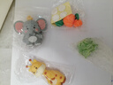 卡通森系動(dòng)物生日蛋糕裝飾軟膠小熊小兔蘑菇屋蘿卜兔獅子大象擺件 站姿大象 曬單實(shí)拍圖