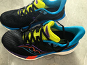 索康尼（SAUCONY）啡速5跑鞋男女同款專(zhuān)業(yè)馬拉松競速訓練減震回彈跑步鞋透氣運動(dòng)鞋 黑紫550-中性款 38.5 (240mm) 【尺碼偏小，建議拍大一碼】 曬單實(shí)拍圖